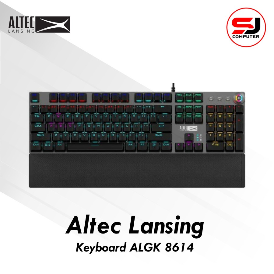 Keyboard Gaming Mechanical Multimedia Altec Lansing ALGK-8614 RGB