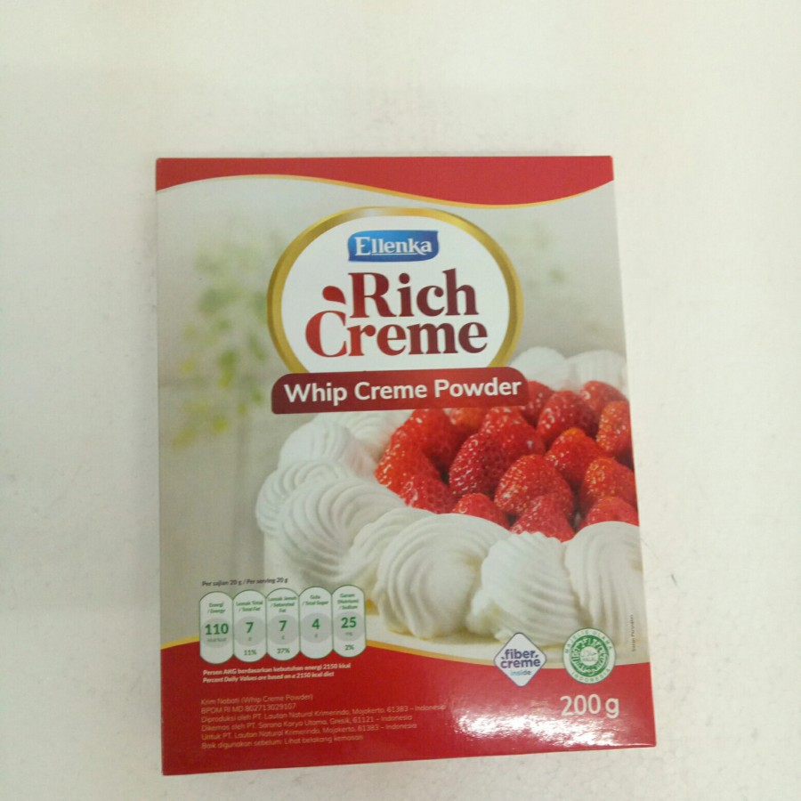 

Rich Creme Whip Cream Powder 200g