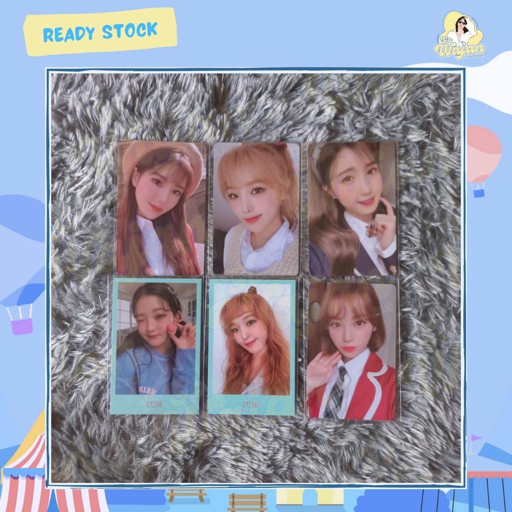 IZONE IZ*ONE SECRET DIARY PHOTOCARD PC EUNBI YENA CHAEWON HITOMI WONYOUNG