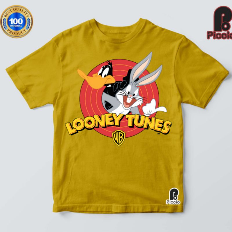 kaos anak looney tunes wb unisex bahan premium