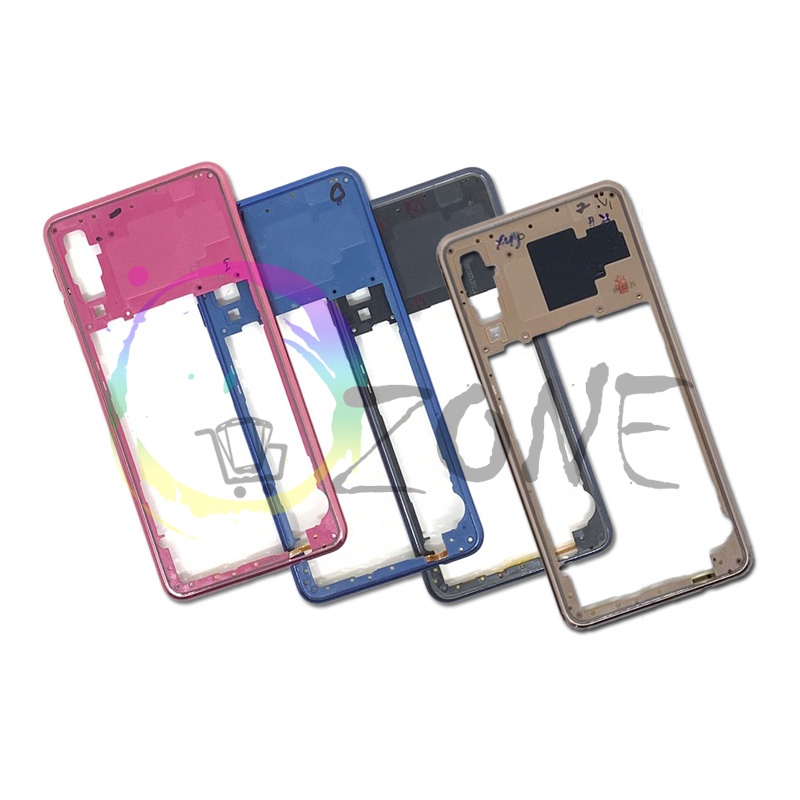 BAZEL CASING - TULANG RANGKA CASING BELAKANG SAMSUNG A7 2018 - A750