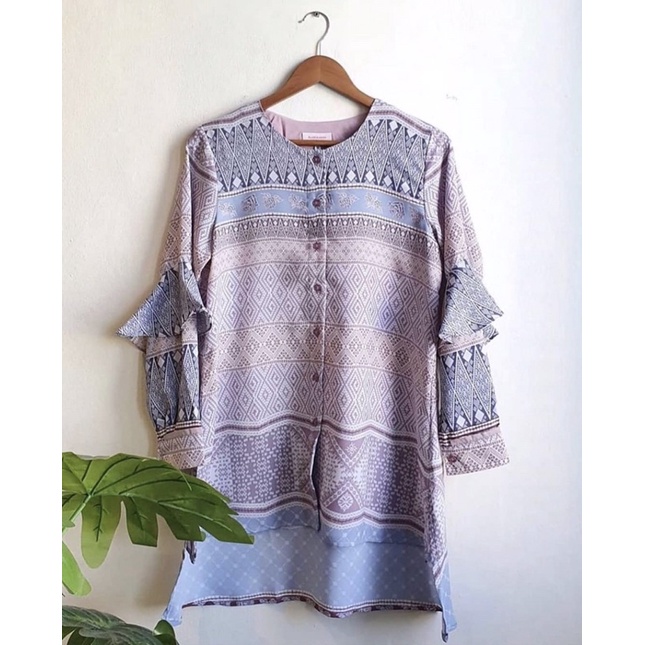 bayur top L dusty pink | preloved ria miranda