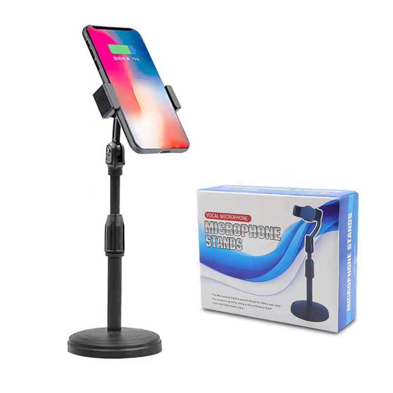 (COD) STAND HP ADJUSTABLE UNIVERSAL / HOLDER MEJA / HOLDER STAND LIVE / STAND HP ROTARI 360 STAND HP HD25 / STAND HD25