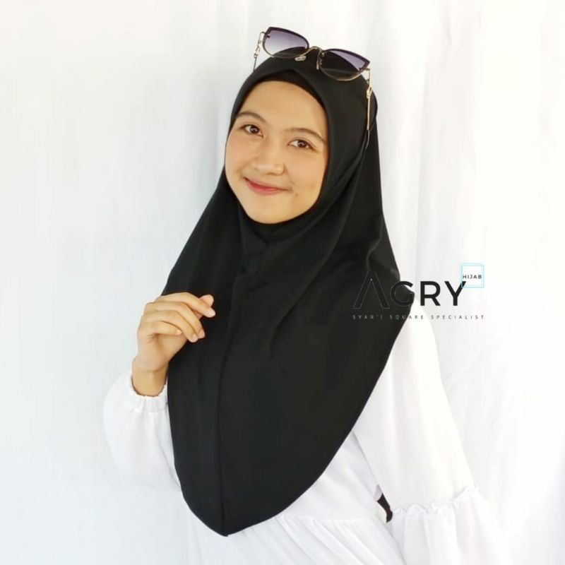 ᴀɢʀʏ Hijab Instan Non Pet Jersey Evalia