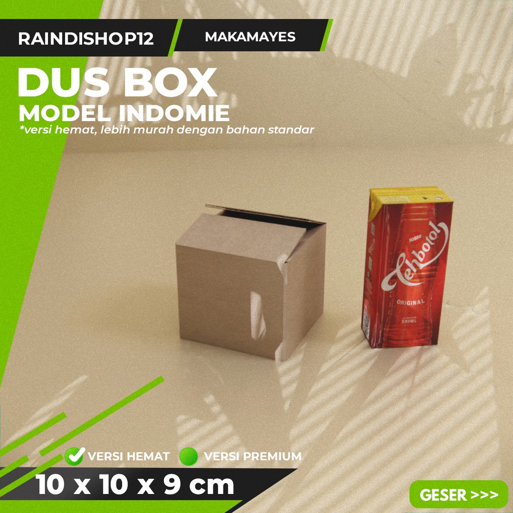 

BOX 10 X 10 X 9 CM KARDUS KOTAK KEMASAN PACKAGING KADO POLOS