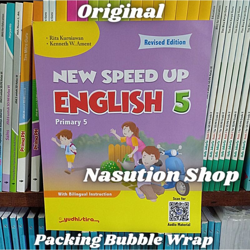 Buku New Speed Up English Kelas 1 2 3 4 5 6 SD Yudhistira Revised Edition - Bahasa Inggris-Speed Up Kls 5 SD