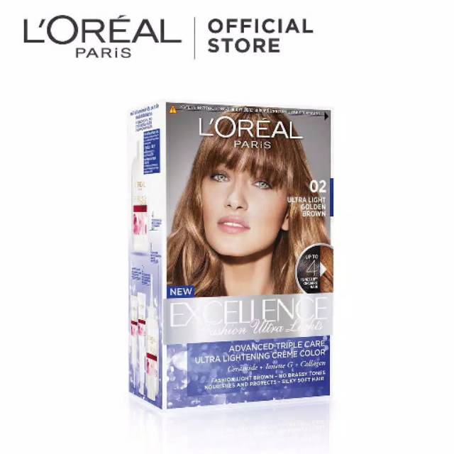 Rovelin - L'oreal Pewarna Rambut 02 Golden Brown