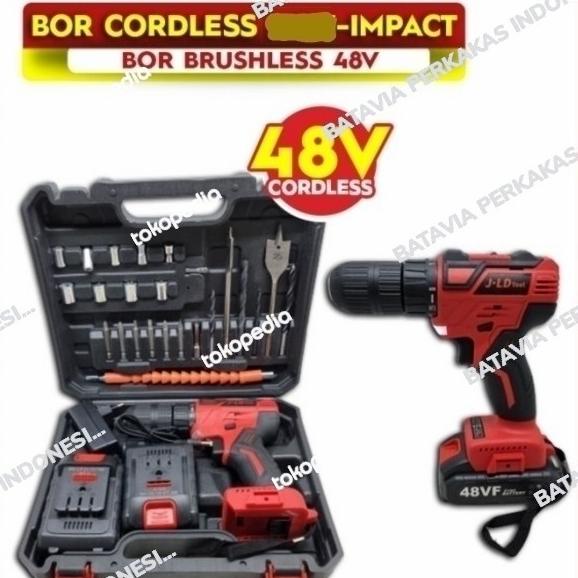 Bor Tangan Cordless 13 Mm | 48Vf | Jld | Power Tool Termurah