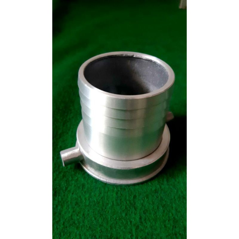 nepel kopling alumunium / socket pompa alkon ukuran 3 in x 3 in