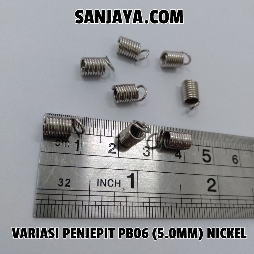 VARIASI PENJEPIT PB06 (5MM) NICKEL