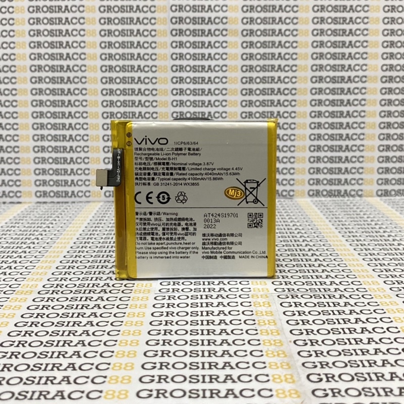 BATRE BATERAI BATTERY VIVO V17 PRO B-H1 ORIGINAL