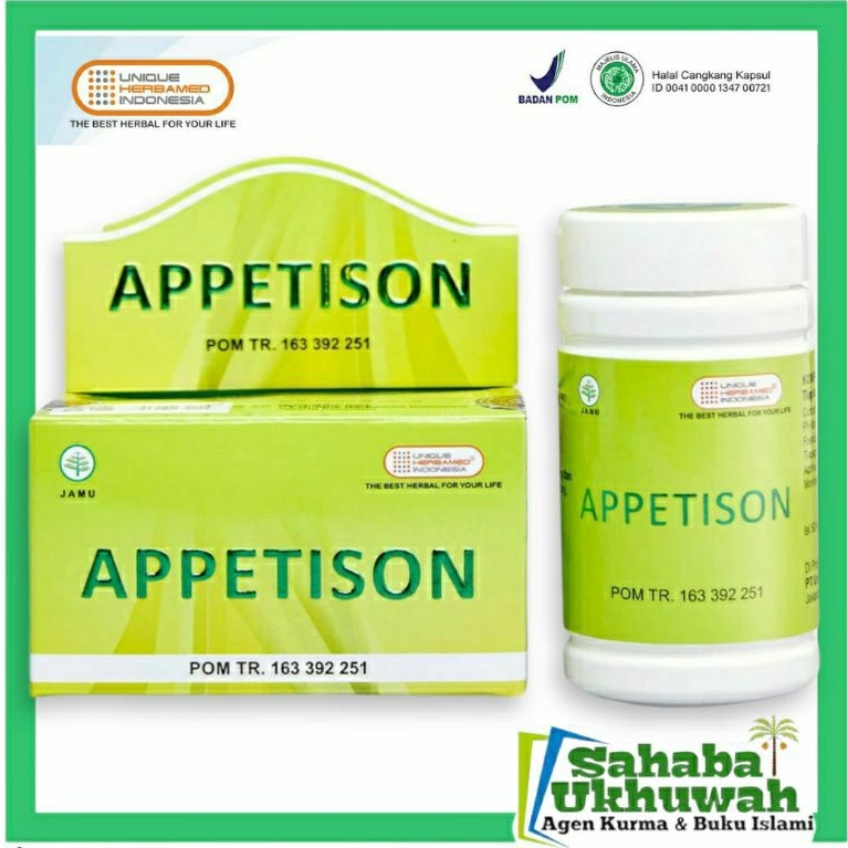 

appetison - herbal penambah nafsu makan