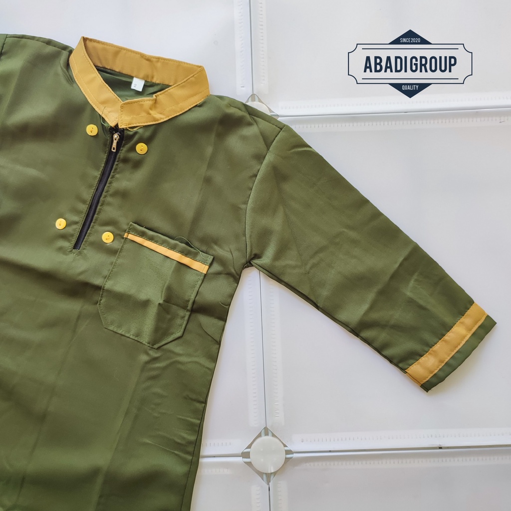 STELAN KOKO ANAK MUSLIM LAKI LENGAN PANJANG USIA 1-12 TAHUN