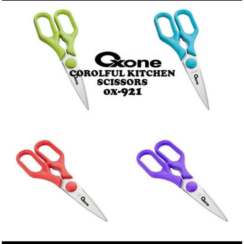 Gunting Dapur OXONE OX 921 - Kitchen Scissors - OX921