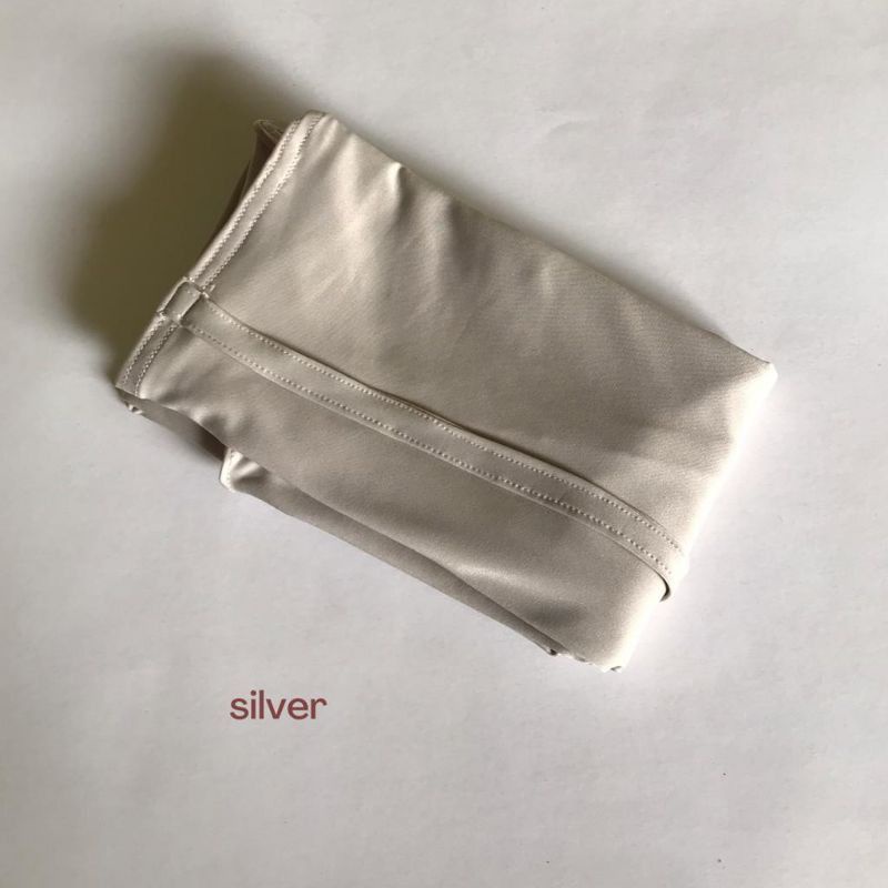 Hijab Bergo Maryam  // Hijab Instan Jersi // Bergo Maryam Hyget Super Tali Premium // Hijab Jumbo // Hijab Bergo Maryam Jersi Pd 75cm PB 85cm // Hijab Spor-Silver