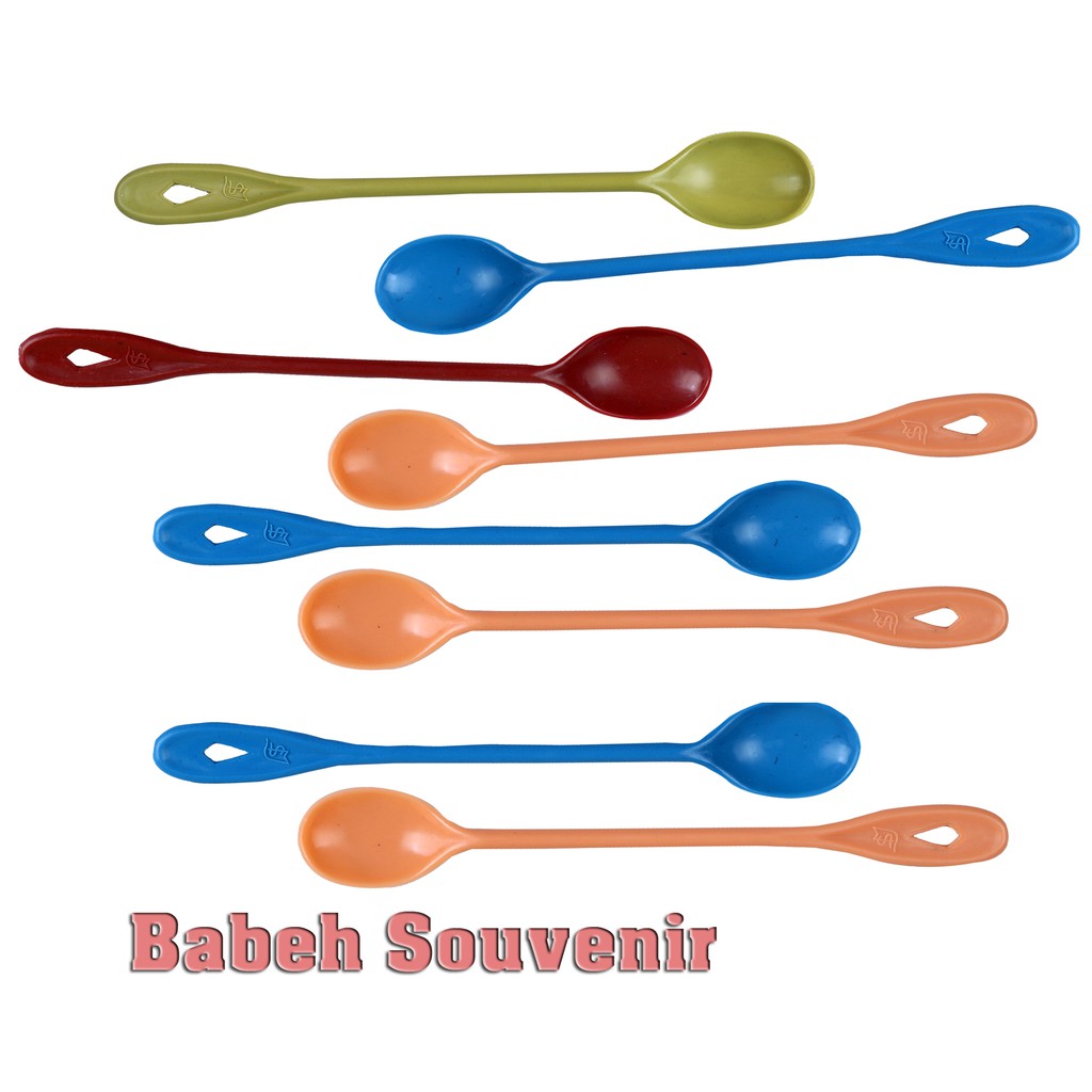 1 PACK 100 PCS souvenir pernikahan Sendok Jus Kemas Plastik Souvenir Pernikahan Souvenir Unik Souven