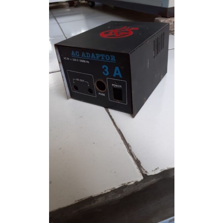 box adaptor UK trafo 3A