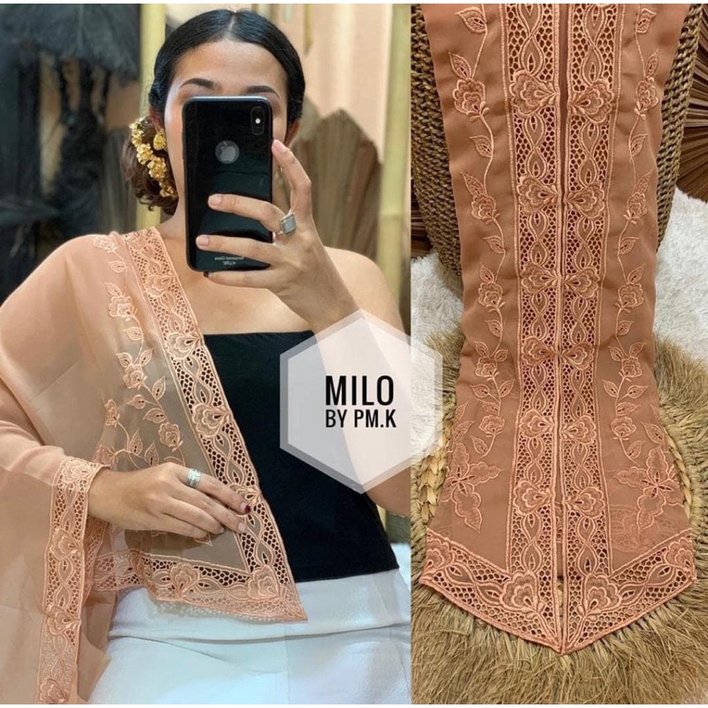 KAIN KEBAYA SUTRA CREPE BORDIR