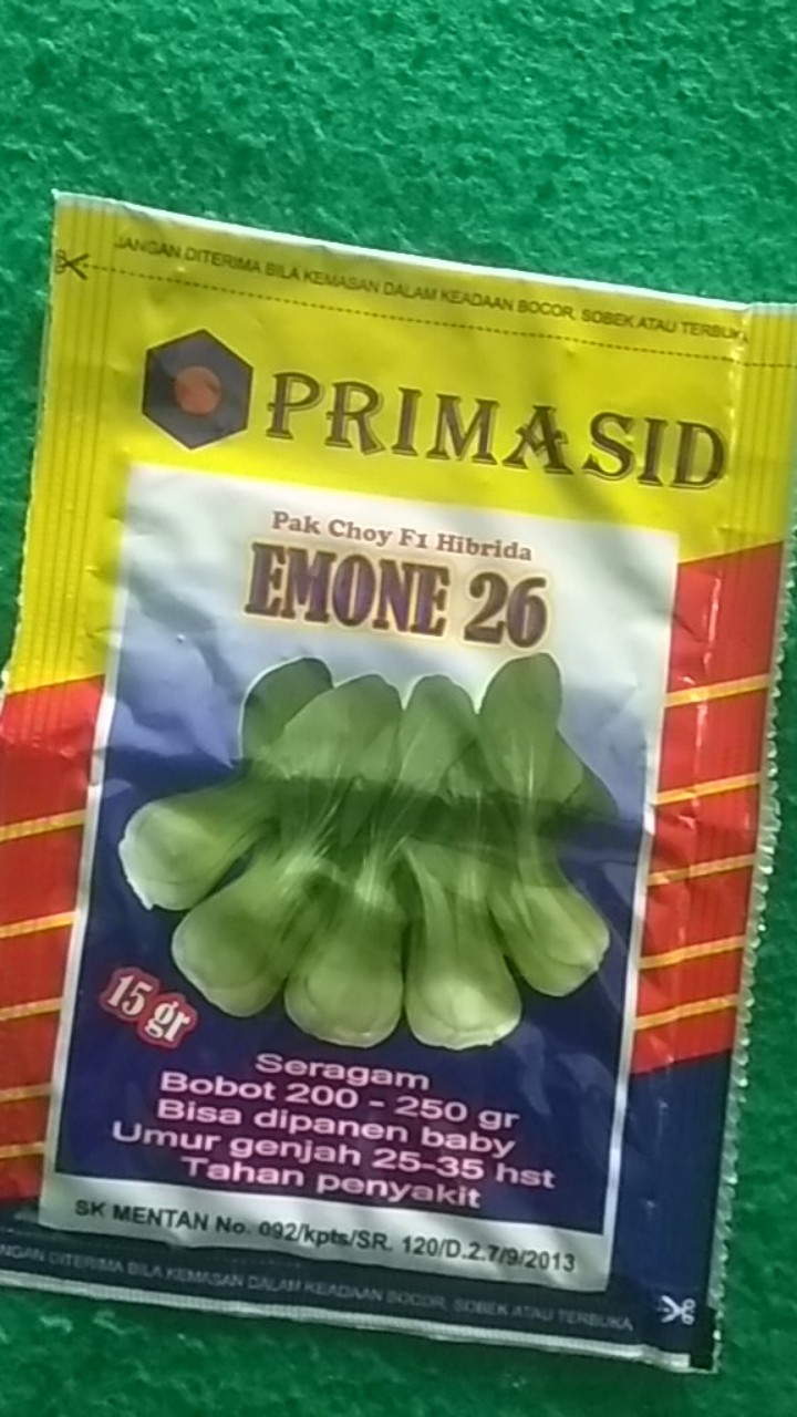 Benih/bibit Sawi Emone 26 F1