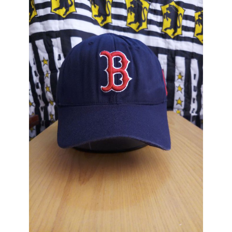 Topi baseball mlb second original logo B redsox
