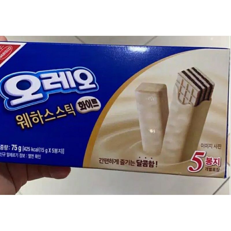 

OREO WAFER STICK WHITE & CHOC 75 GR 5PCS