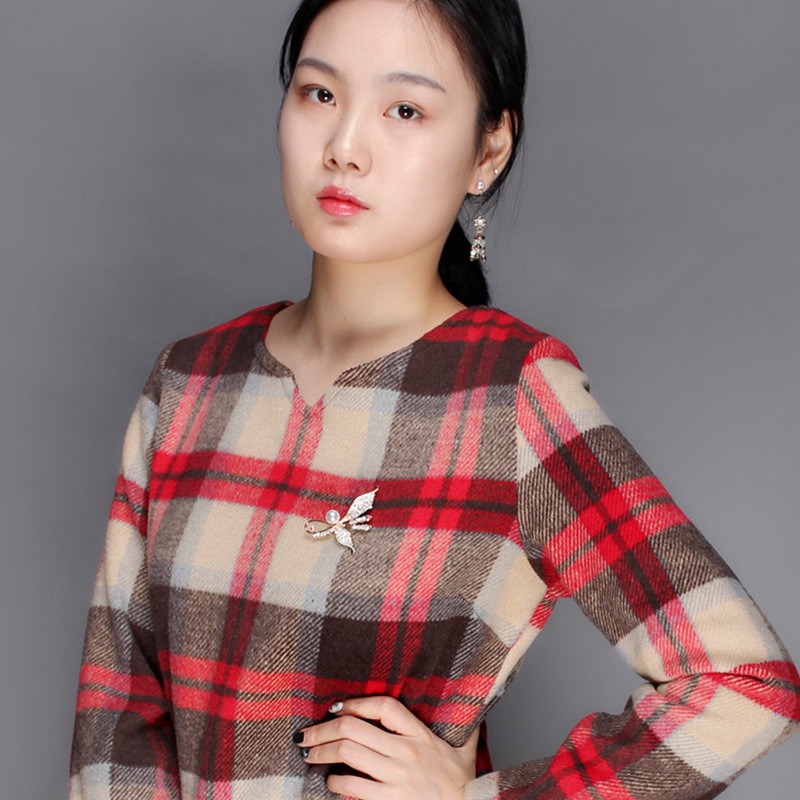 Baru Kreatif Mutiara Pin Bros Berlian Imitasi Bros Elegan Cukup Gaya Bros Mutiara Bros-8