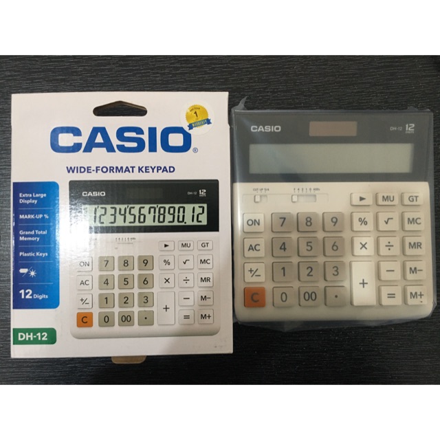 

Casio Kalkulator DH-12 White