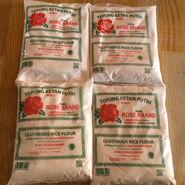 

ROSE BRAND TEPUNG KETAN PUTIH 500GR