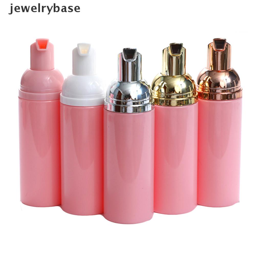 1 Pc Botol dispenser Sabun Busa Cair Warna pink Terang Ukuran 60Ml