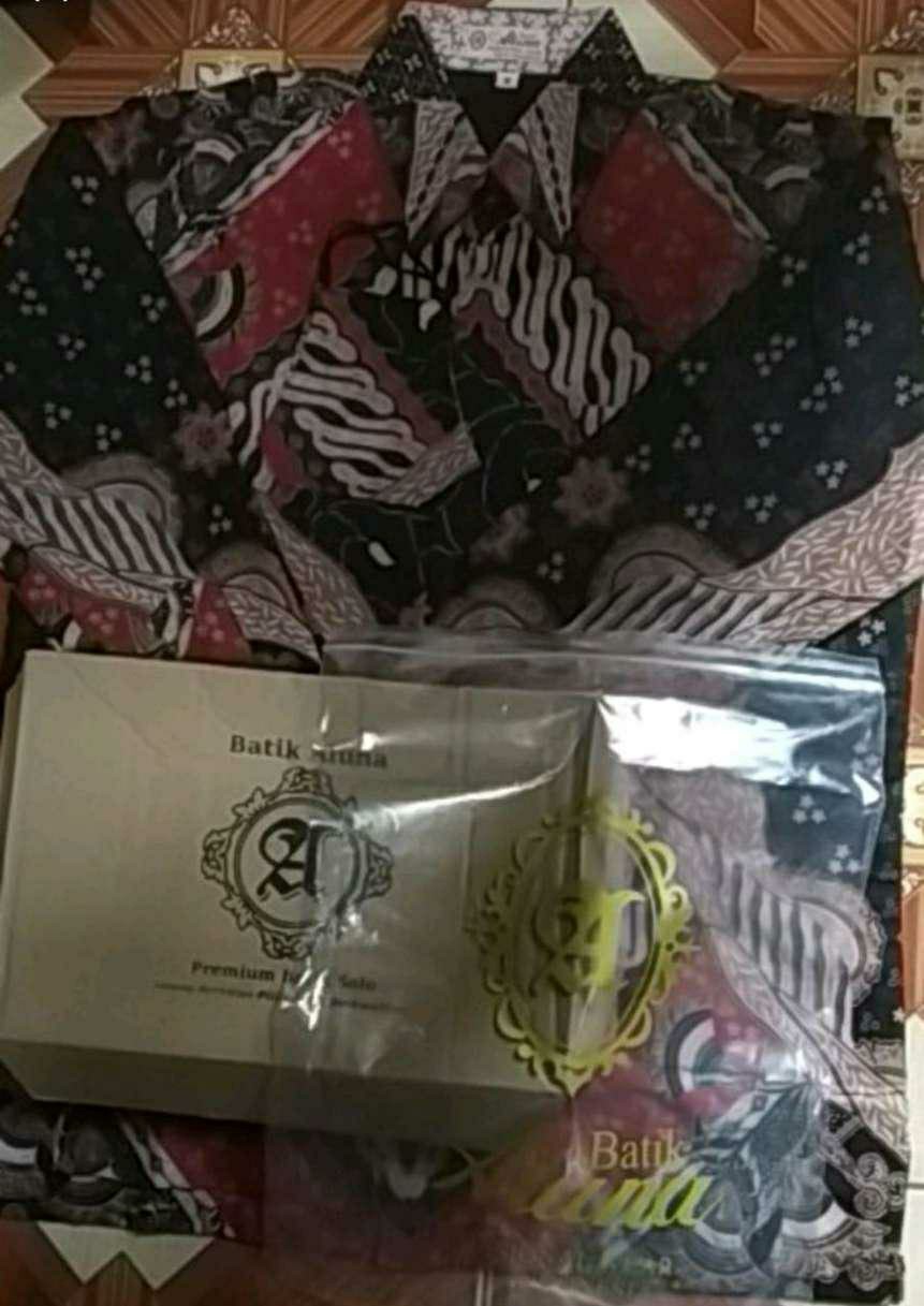 Baju Batik Pria Lengan Panjang Kemeja Batik Pria Premium Batik Slim Fit Solo Cowok Modern Pcw 008