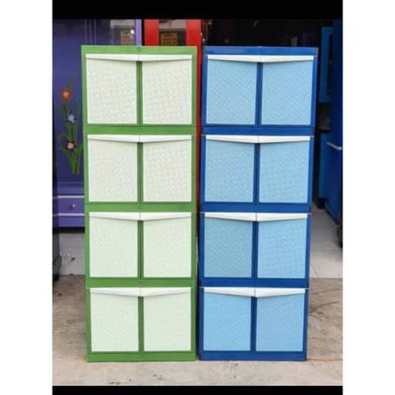 Lemari Plastik 4 Susun Tabitha