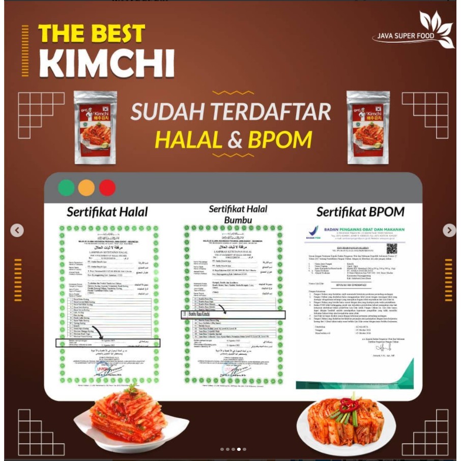 200g Oppa KIMCHI SAWI FRESH / KIMCHI HALAL / KIMCI / KIMCHI KOREA - MAKANAN KOREA