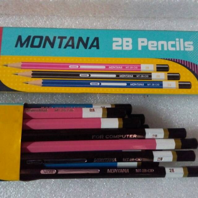 

1 pcs Pensil 2b montana