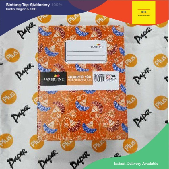 

[BTS] Buku Quarto PAPERLINE Hardcover 100 Lbr