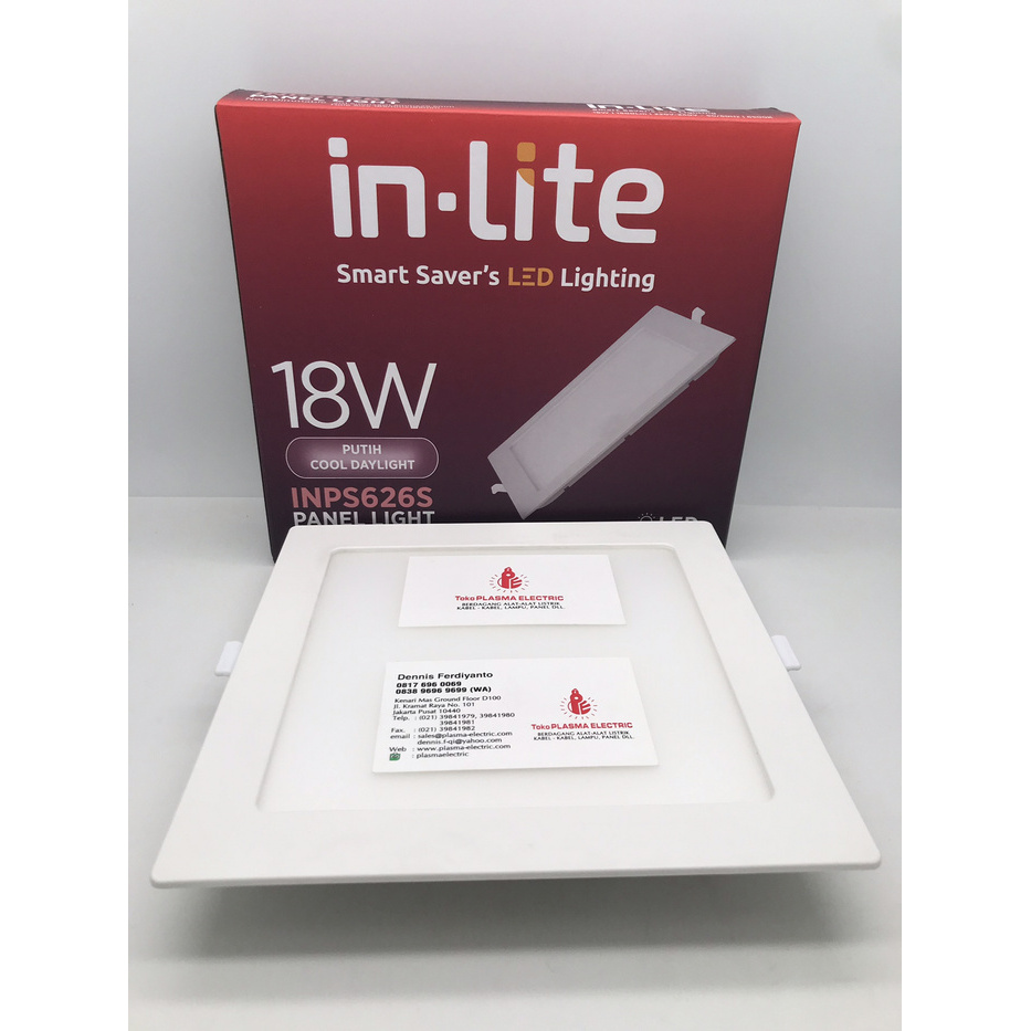 LED PANEL KOTAK INLITE 18W 18 W 18WATT 18 WATT INBOW