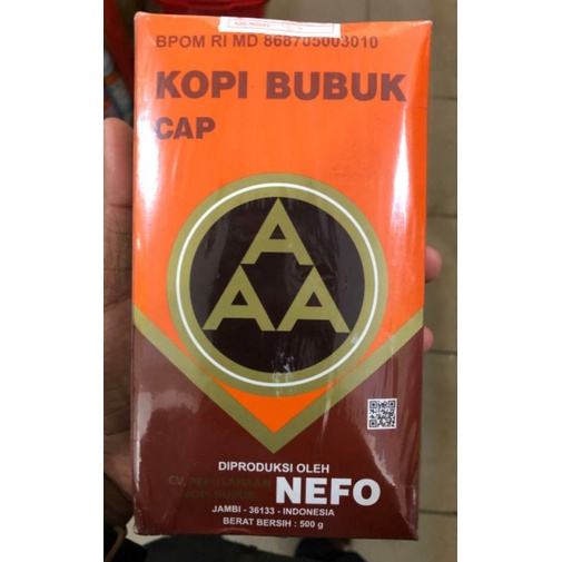 

Kopi Bubuk AAA Asli Khas Jambi 500 gram