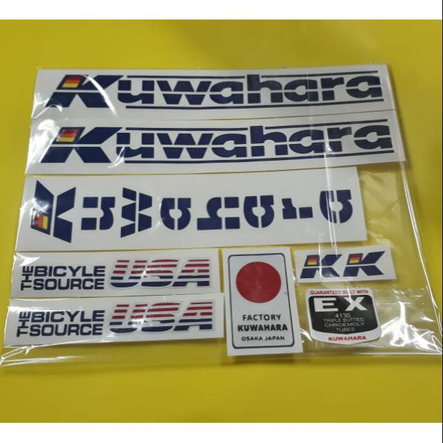 

stiker kuwahara bicycle