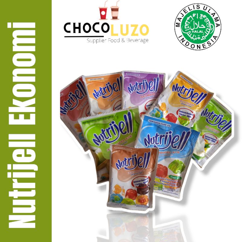 

Nutrijell Aneka Rasa Buah dan Coklat Kemasan Ekonomi