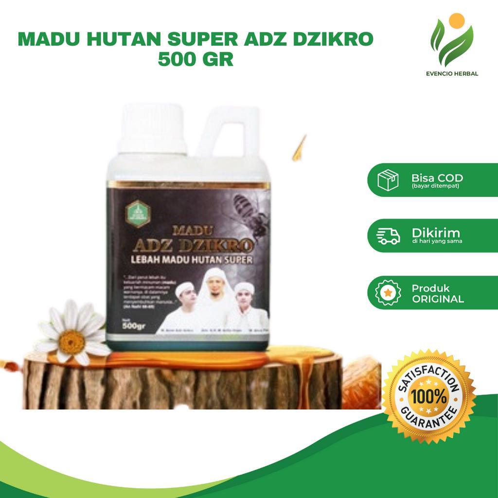 

ADZ DZIKRO Madu Kesehatan Hutan Super 500 Gram