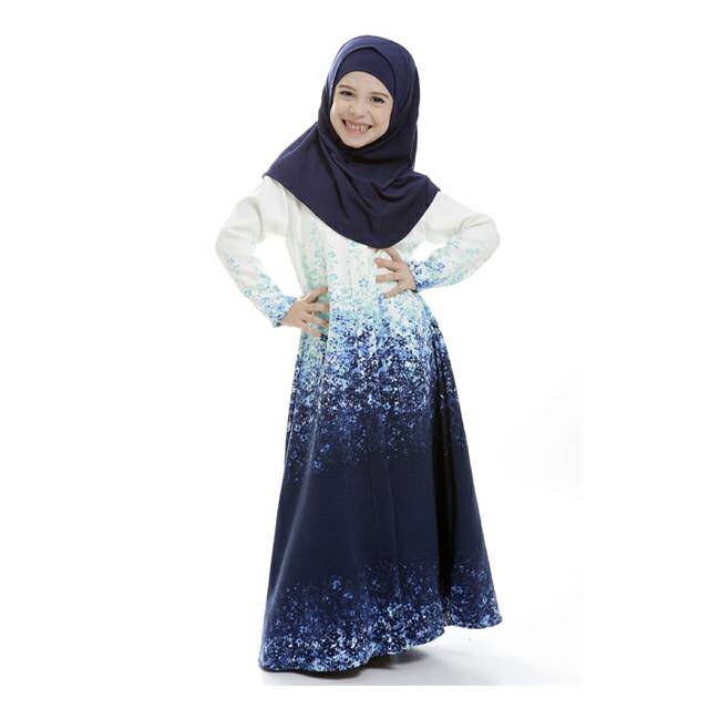 IRSALINA KIDS Nadra Abaya Kids Baju Muslim Anak Premium Quality