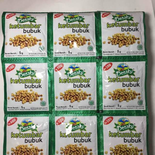 

Desaku Ketumbar BUBUK 5 gr isi 24 Pcs / PACK