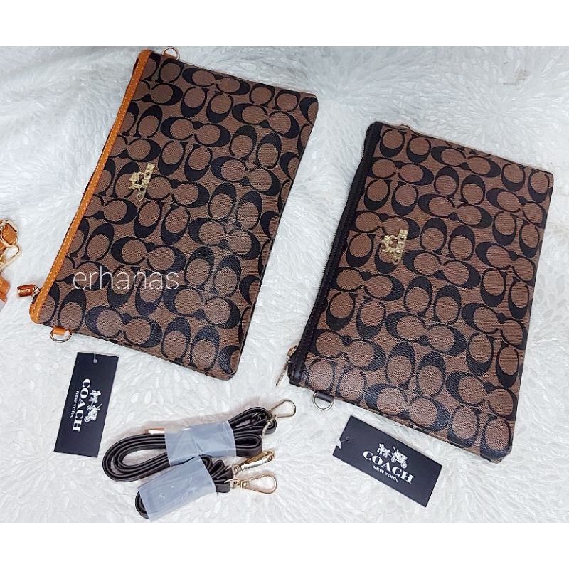 CLUTCH BRANDED MURAH COACH 1RUANG WNS