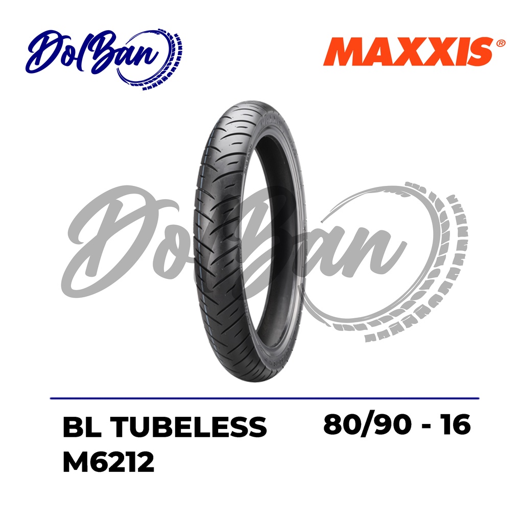 BAN LUAR MOTOR MAXXIS 80/90-16 RING 16  M6212 TUBELESS