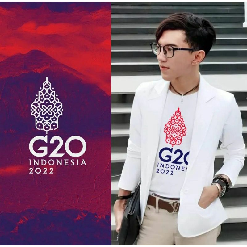 KAOS G20 INDONESIA 2022- BAJU G20 INDONESIA 2022 (BAYAR DITEMPAT)