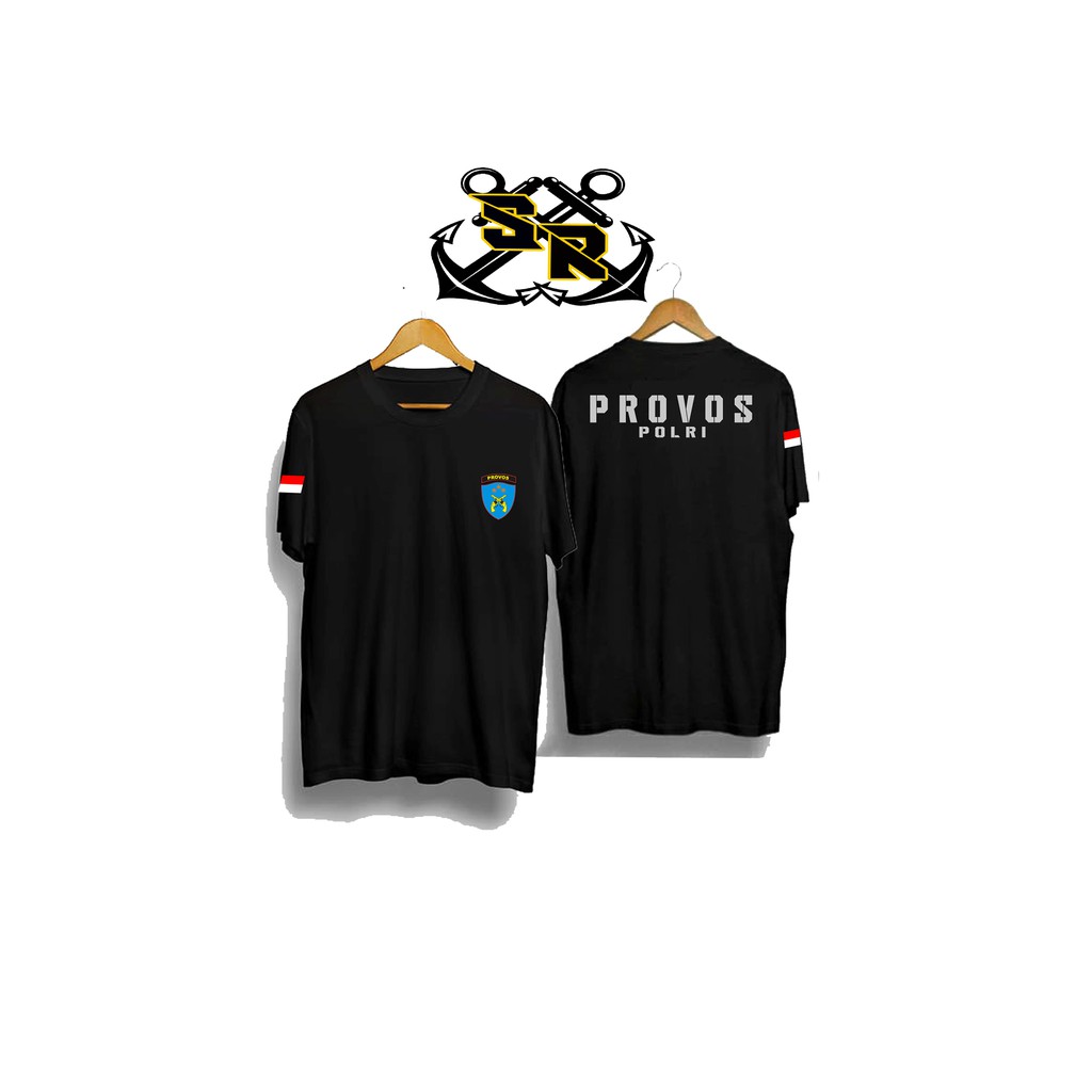 BAJU KAOS  PROVOS POLRI KAOS PROVOS Lengan Pendek murah