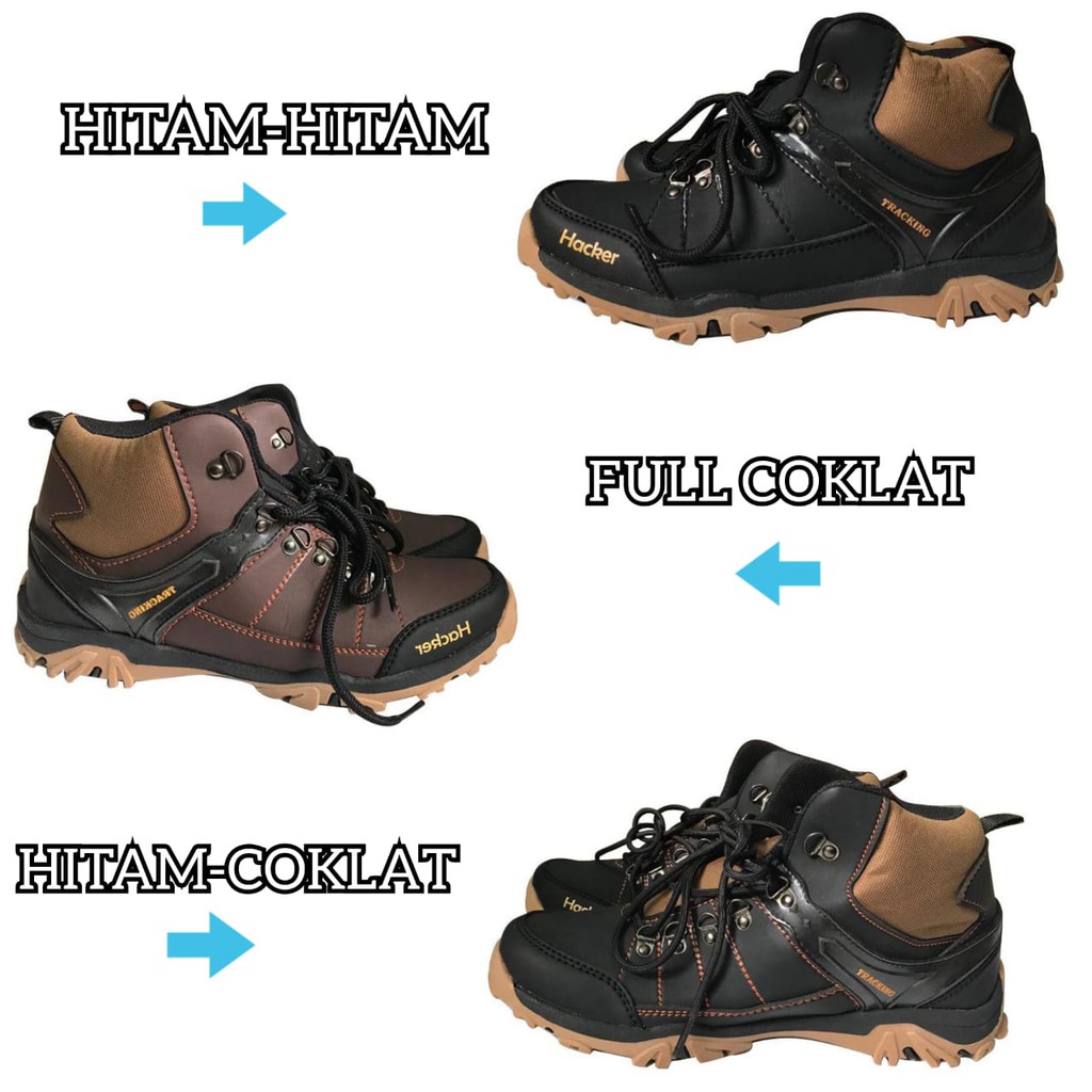 Hacker Sepatu Tracking Hiking Original