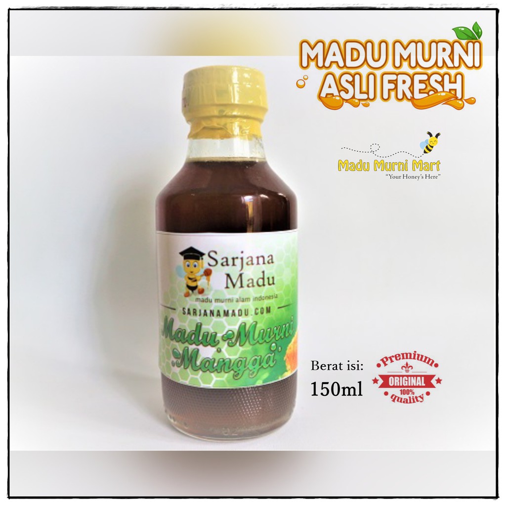 

Madu Murni Mangga 100% Asli Fresh 150ml