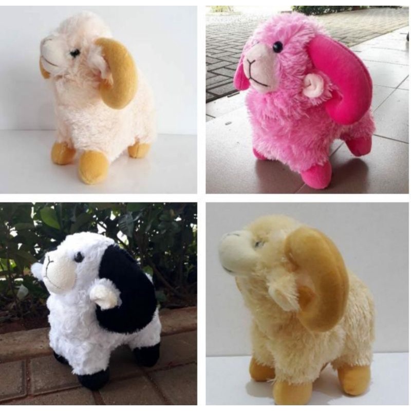 Boneka Domba boneka kambing M 25cm Souvenir Aqiqah Boneka Binatang Kambing