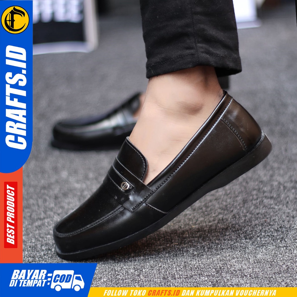 CRAFTS Shendo - Sepatu Formal Pria Pantofel