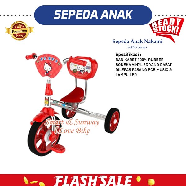 sepeda anak roda 3 nakami 4700